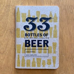 Pocket beer journal